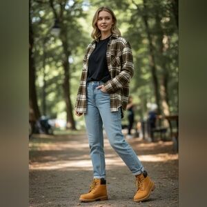 Timberland Boots In Wheat 6"